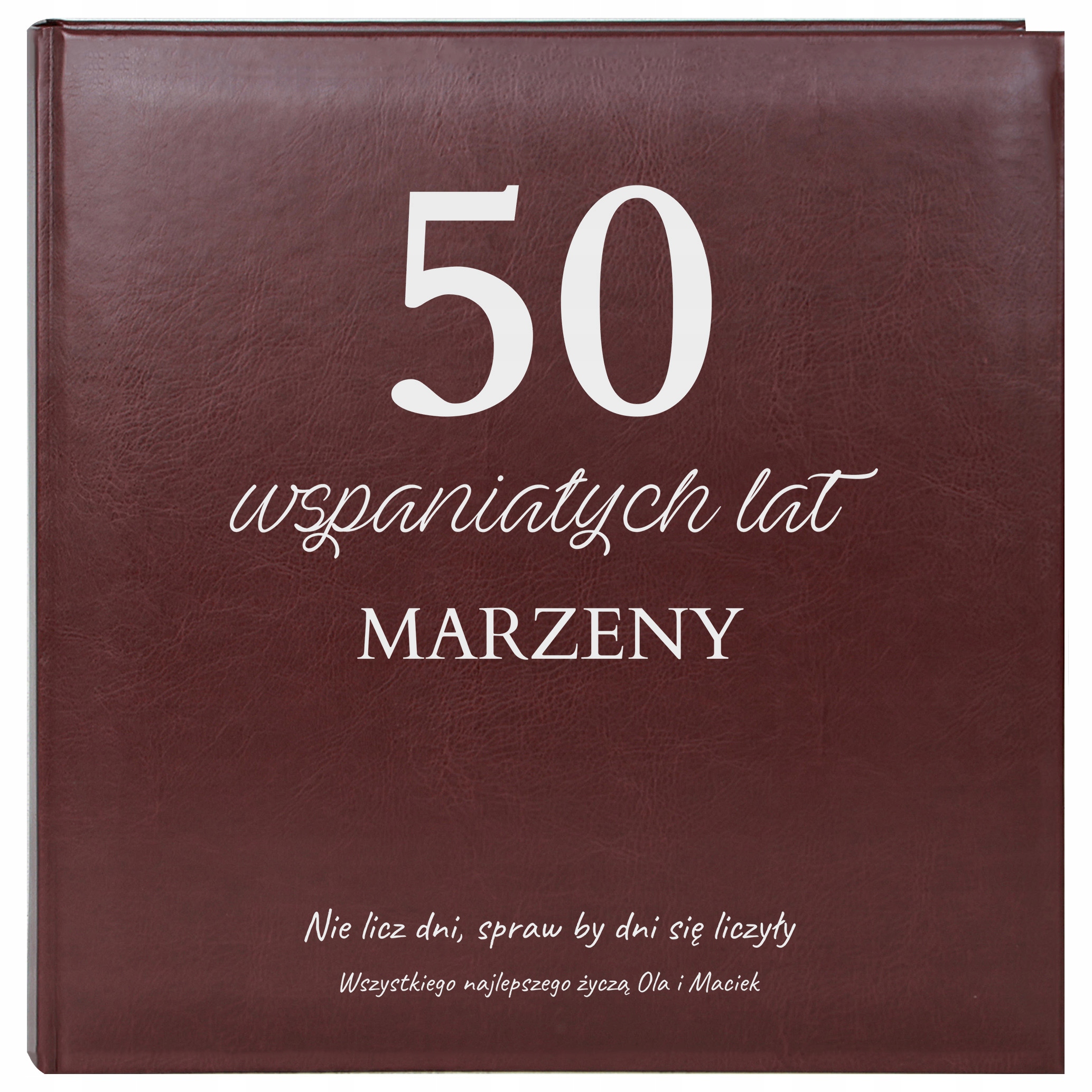 Album Na zdjęcia 10x15 500 Nadruk Urodziny Jubileusz 18 30 40 50 60 70 80