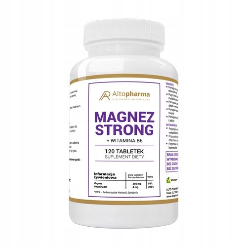 Magnez Strong Witamina B6, tabletki, 120 szt.