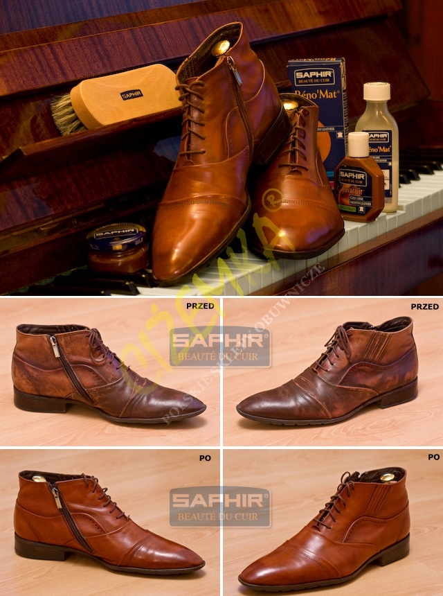 SAPHIR JUVACUIR BALSAM RENOWACJI SKÓRY CZERWONY 11 Producent Saphir