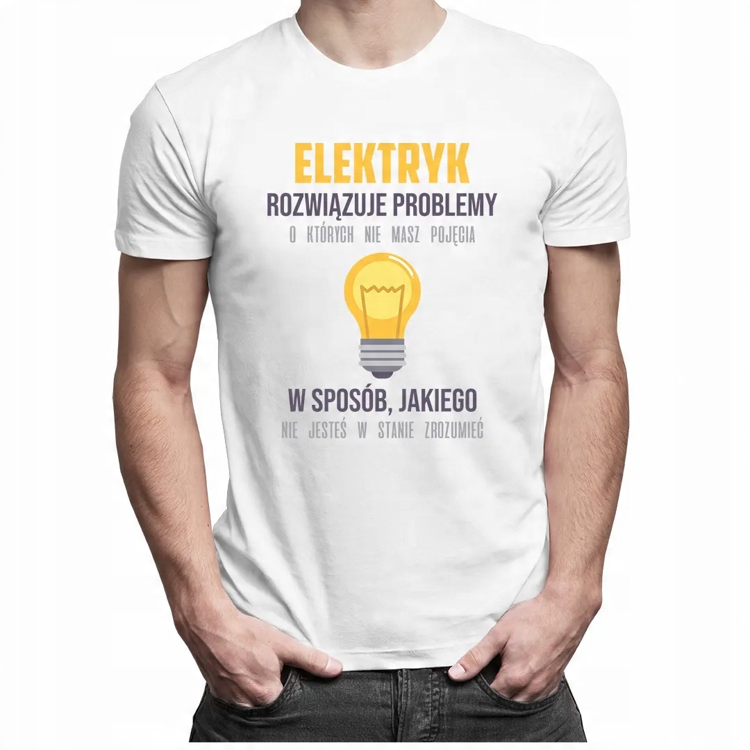 

Elektryk rozwiązuje problemy prezent dla elektryka