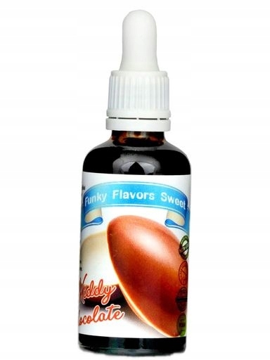 Levně Funky Flavors Aroma Čokoláda Mléčně smetanová Sladká, Bez