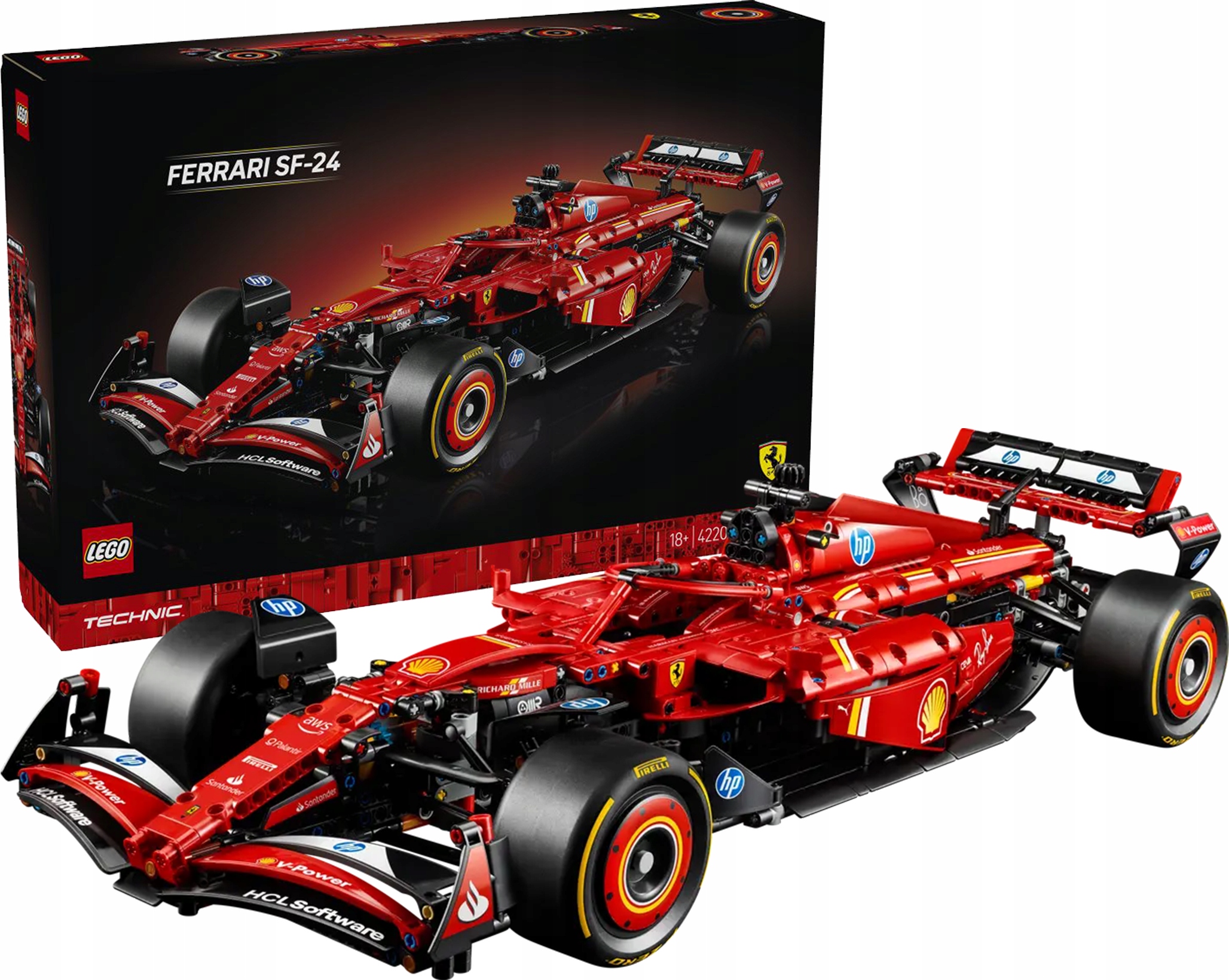 Lego Technic Formule F1 Ferrari SF-24 42207