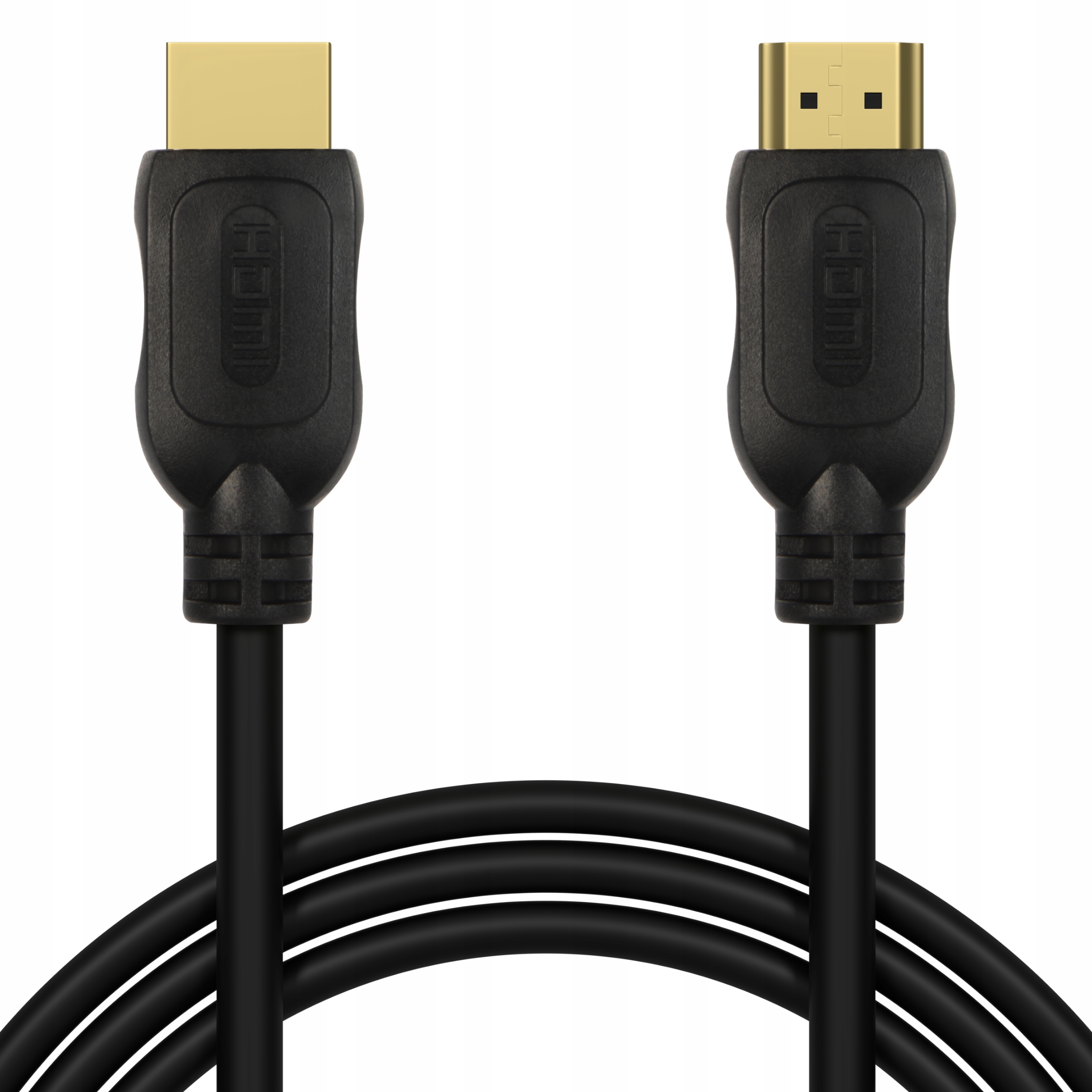 SOLIDNY KABEL PRZEWÓD PRZYŁĄCZE HDMI - HDMI ETHERNET 4K FHD POZŁACANY 10M