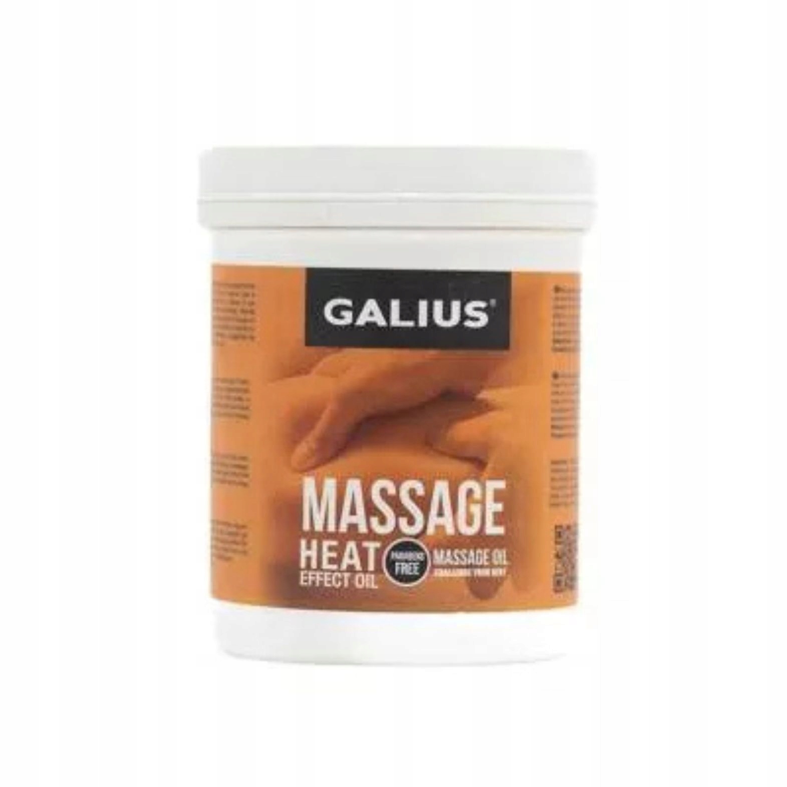 Galius Heat Tuhý olej pro masáž a fasciální terapii Hřejivý 500 ml