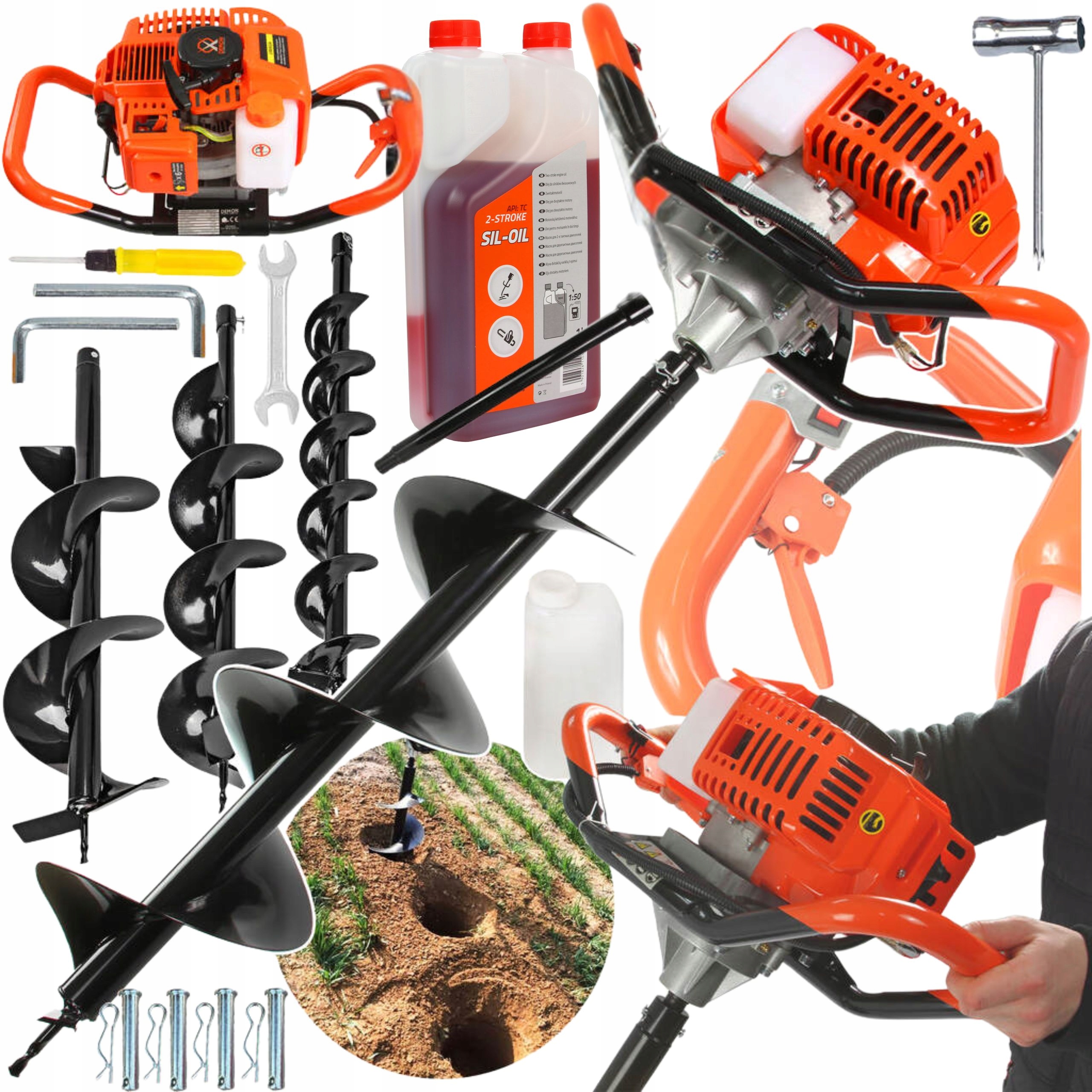 Zemní Vrták Půdní Vrtačka Démon Do Půdy Do Země 5,2 km Vrták