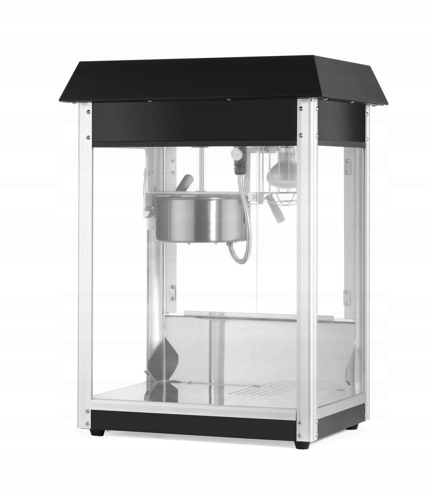 Stroj Hendi na popcorn, 1,2 kW, černý