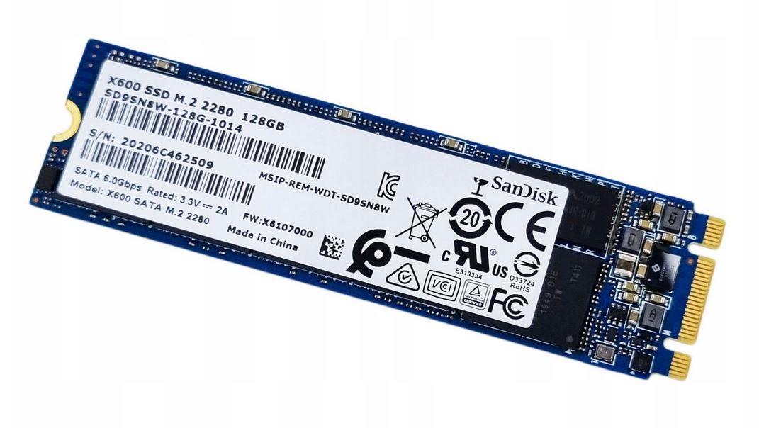 Ssd disk SanDisk x600 128GB M.2 Sata Nový