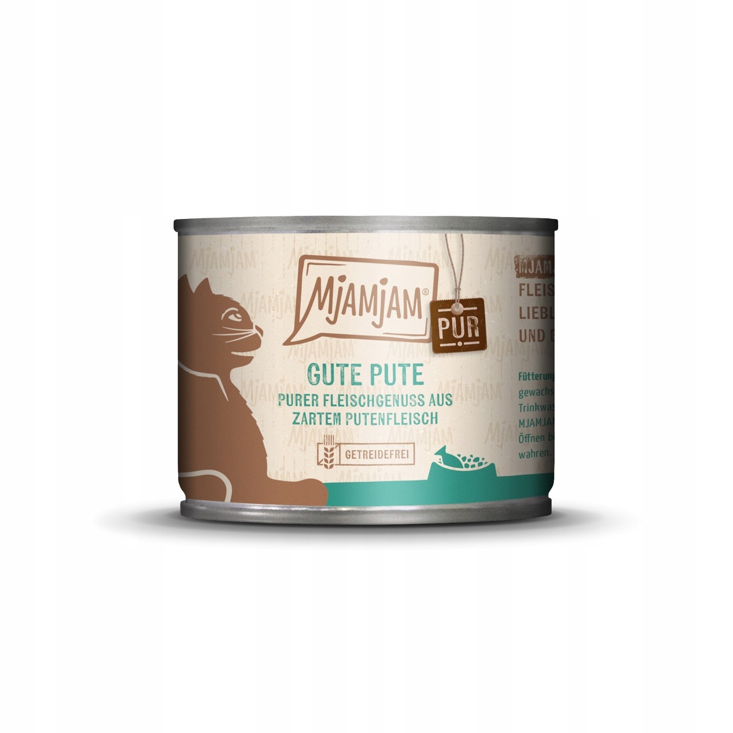 Levně 4x Mjamjam Pure krůta mokré krmivo pro kočky 200 g