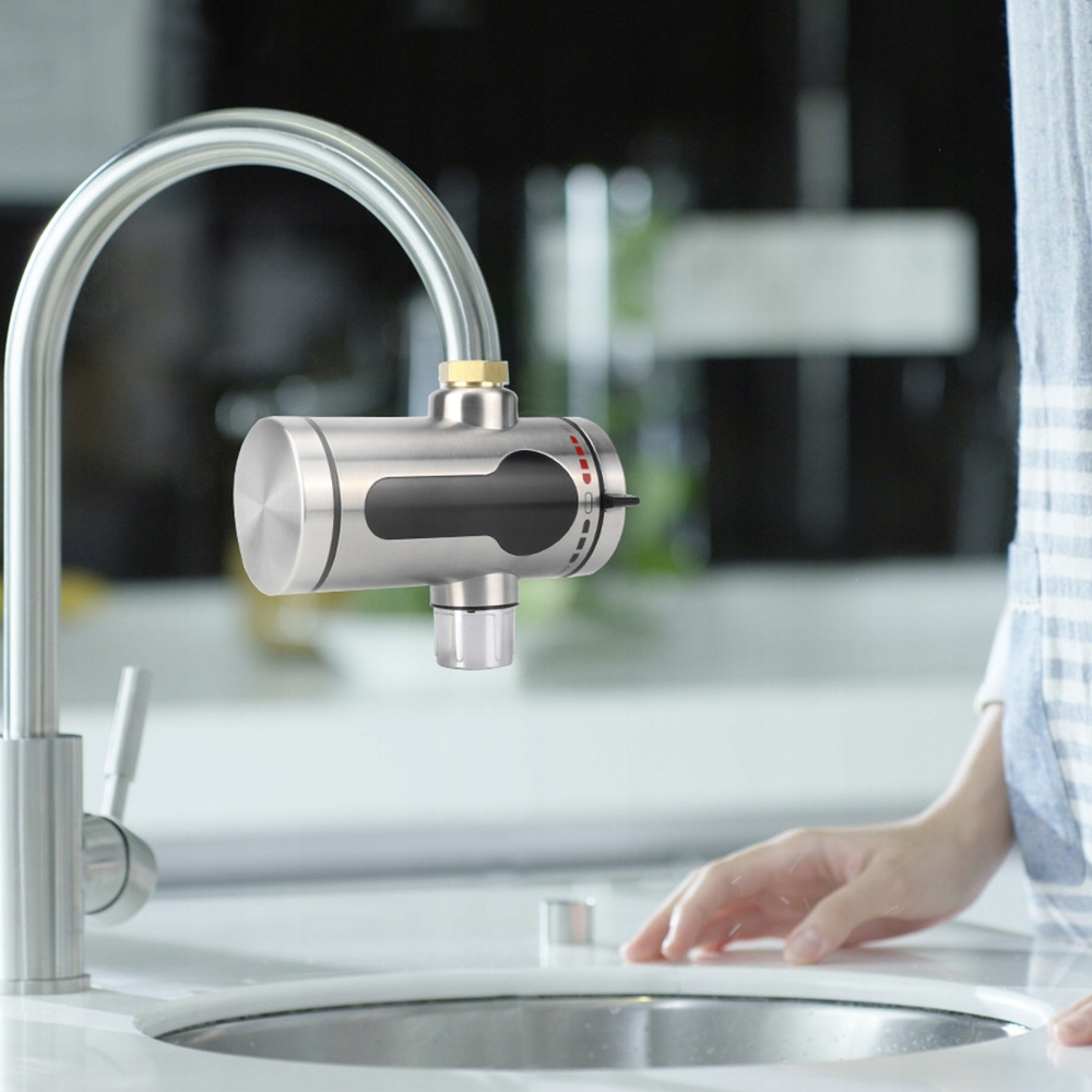 ELEKTRYCZNY PRZEPŁYWOWY PODGRZEWACZ WODY LCD CHROM Kod producenta 3090495872