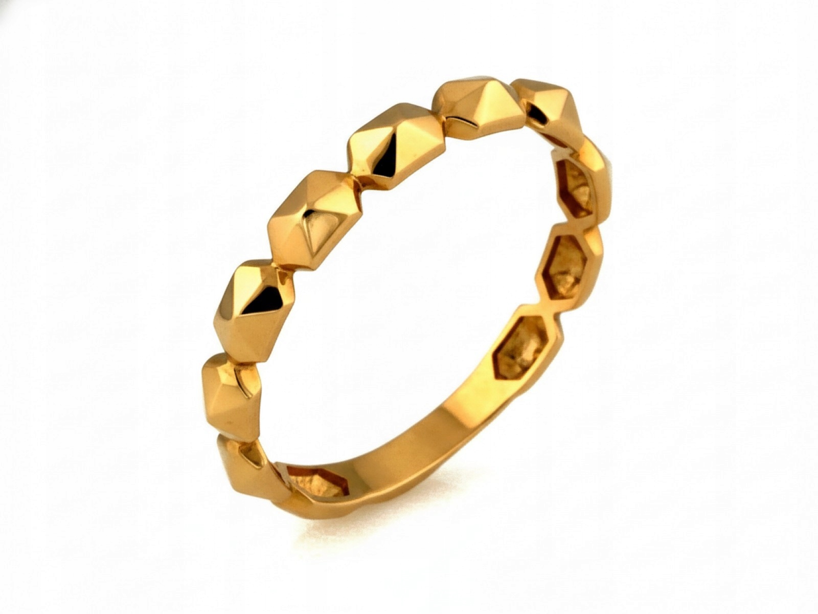 Prstýnek ze zlata 585, snubní prsten velikosti 12 jako dárek 14k