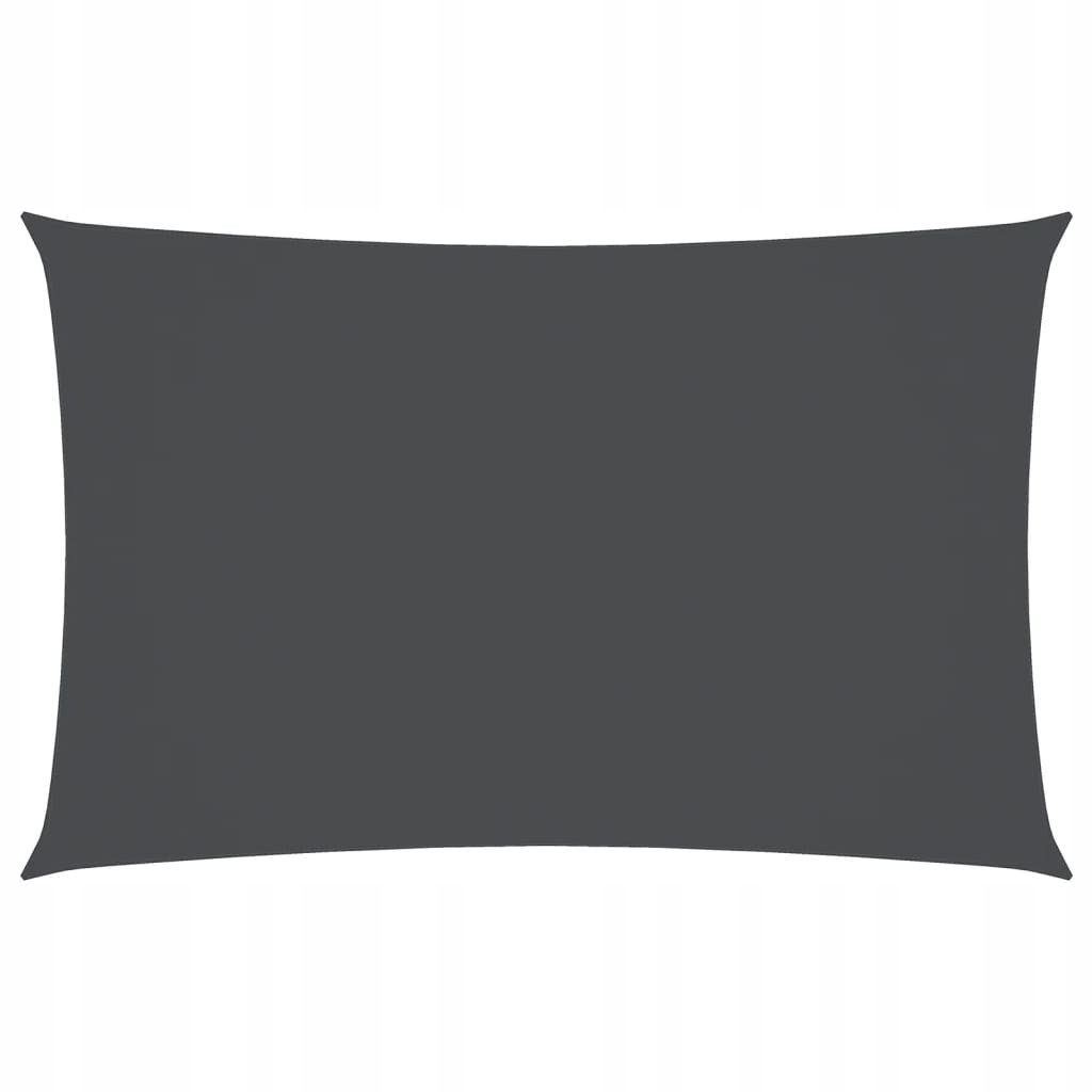 Żagiel Przeciwsłoneczny Ogrodowy Zacieniacz Markiza Antracyt 3,5x5 m