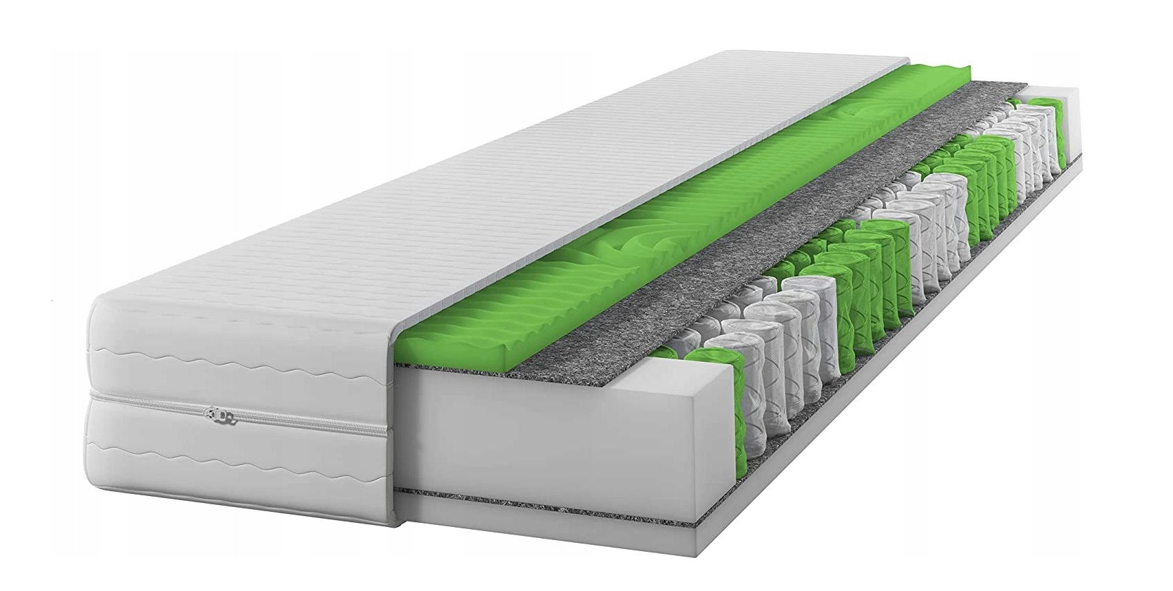 Matrace s taštičkovými pružinami 100x190 Oboustranná H3 Masážní pěna