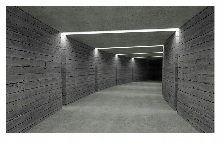 3D fototapeta Dosky Drevo Tunel Imitácia 312x219