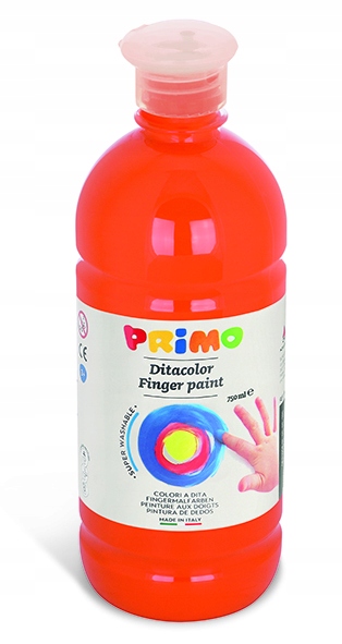 

Farba do malowania palcami 750ml Pomarańczowa