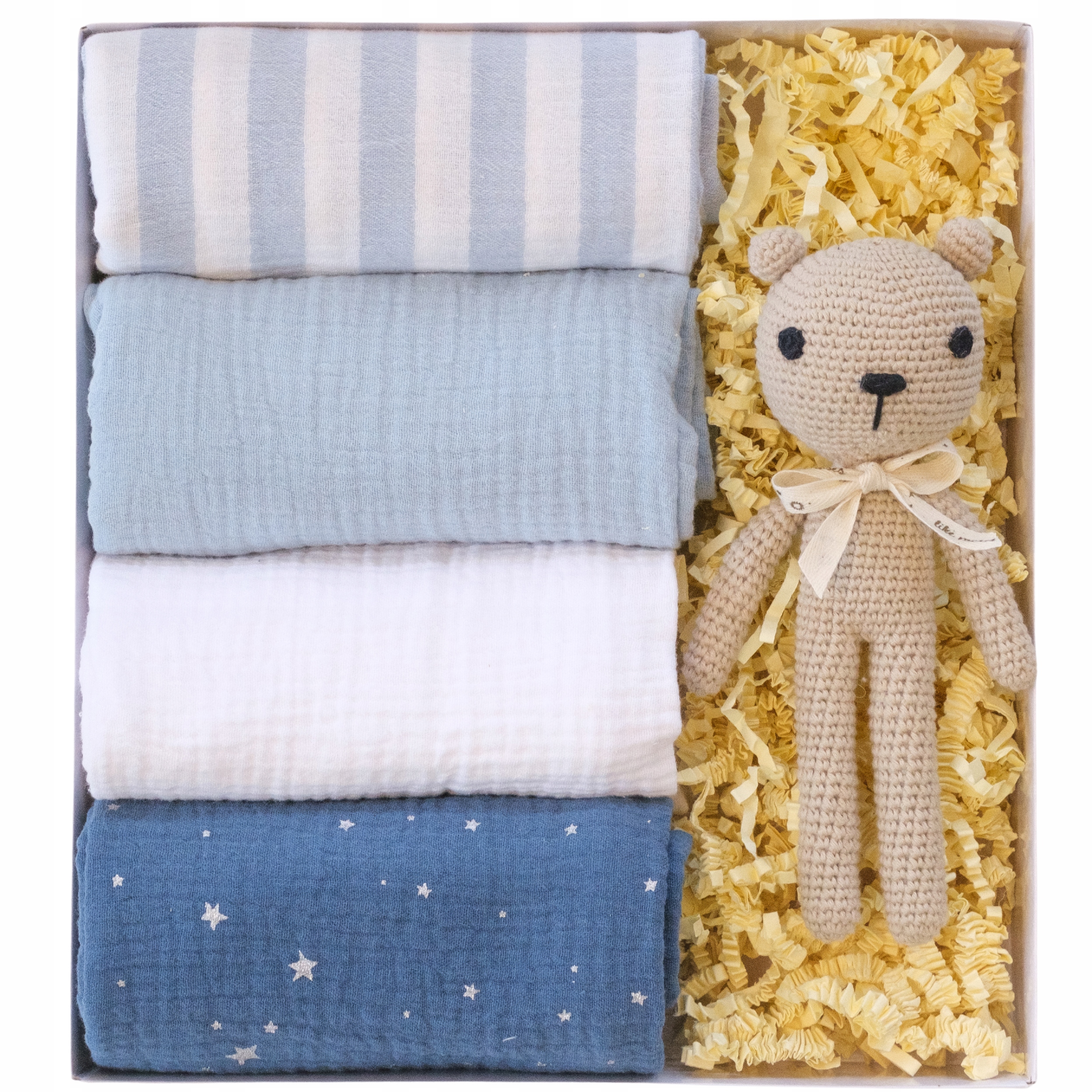 LIKE MOSES PREZENT BABY SHOWER CHRZEST WYPRAWKA PIELUSZKI PRZYTULANKA