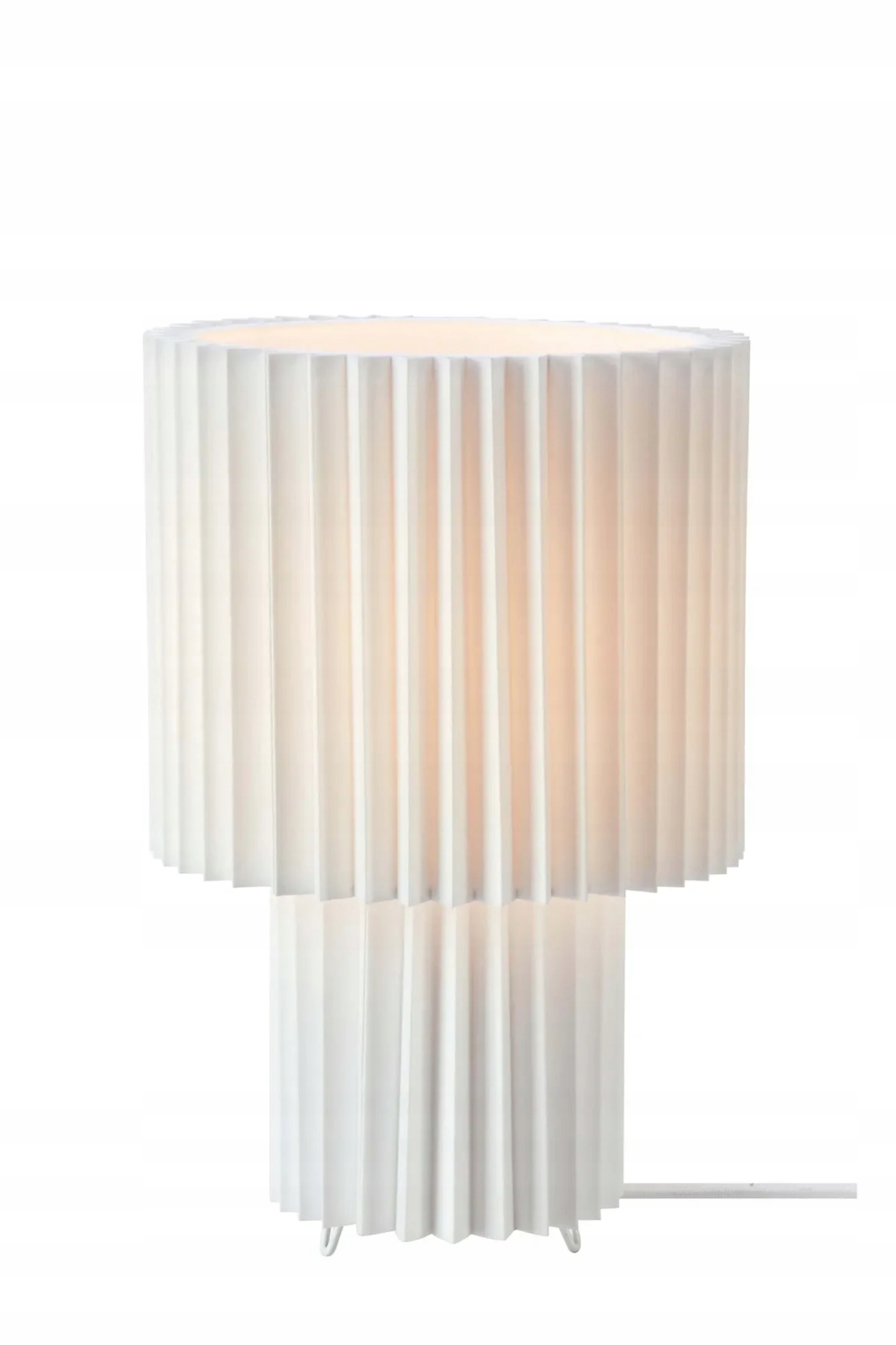 Markslöjd stolná lampa Catis biela 32 cm