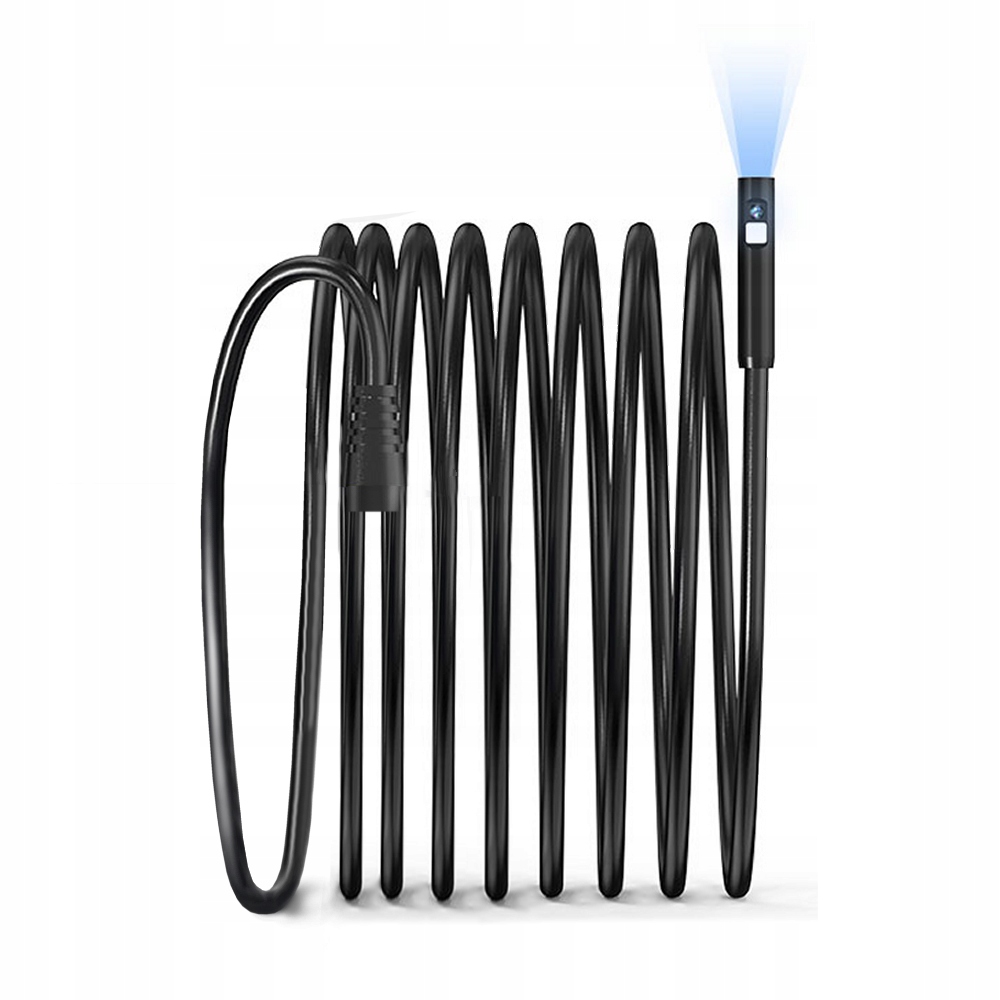 Vymeniteľný 5-METROVÝ Kábel S Kamerou Pre Endoskopy Modelov 112B-2 G51 8LED