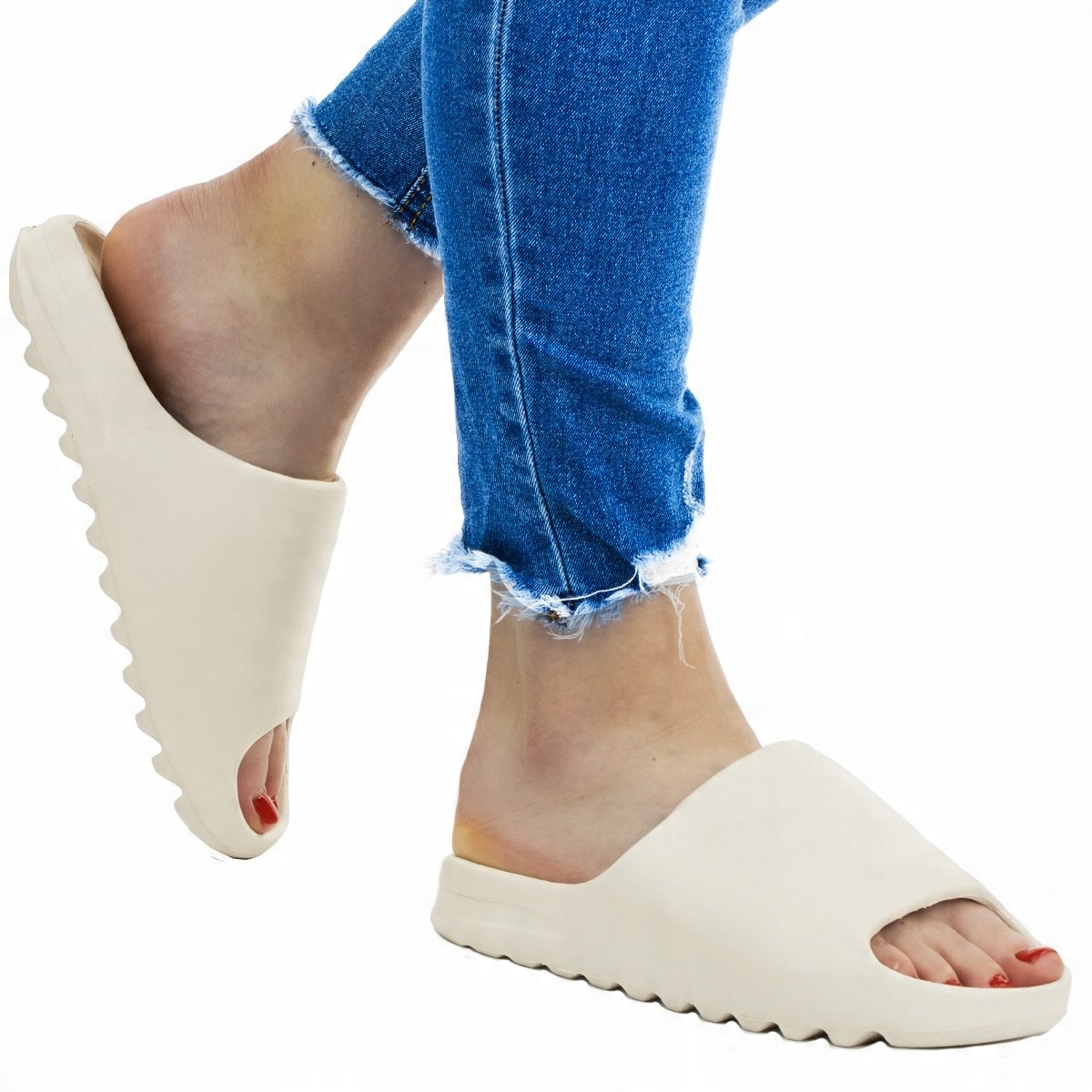 

Klapki Damskie Lekkie Kapcie Buty Na Lato Basenowe