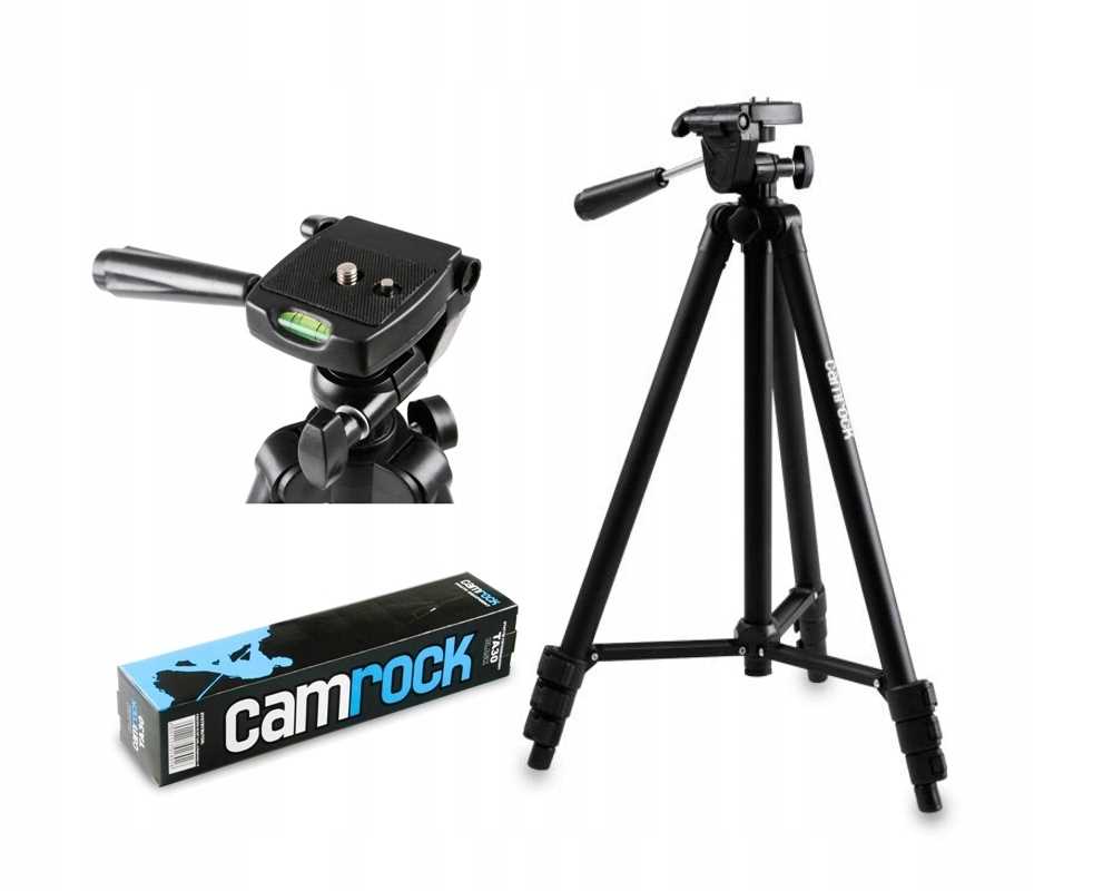 STATYW CAMROCK do CANON EOS 2000D CANON EOS 4000D Wysokość maksymalna 144 cm