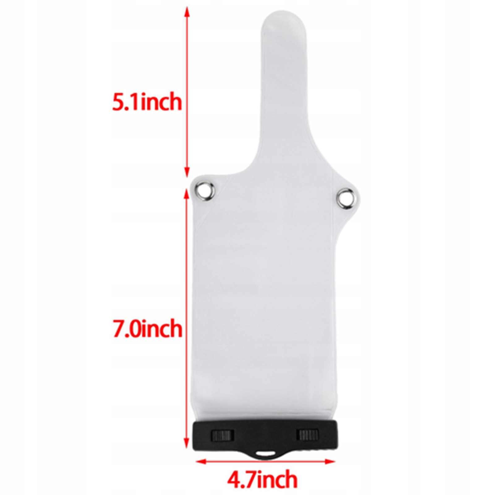 WODOODPORNA TORBA POKROWIEC NA RADIO WALKIE TALKIE PRZEZROCZYSTY Z KLIPS EAN (GTIN) 4006063522158