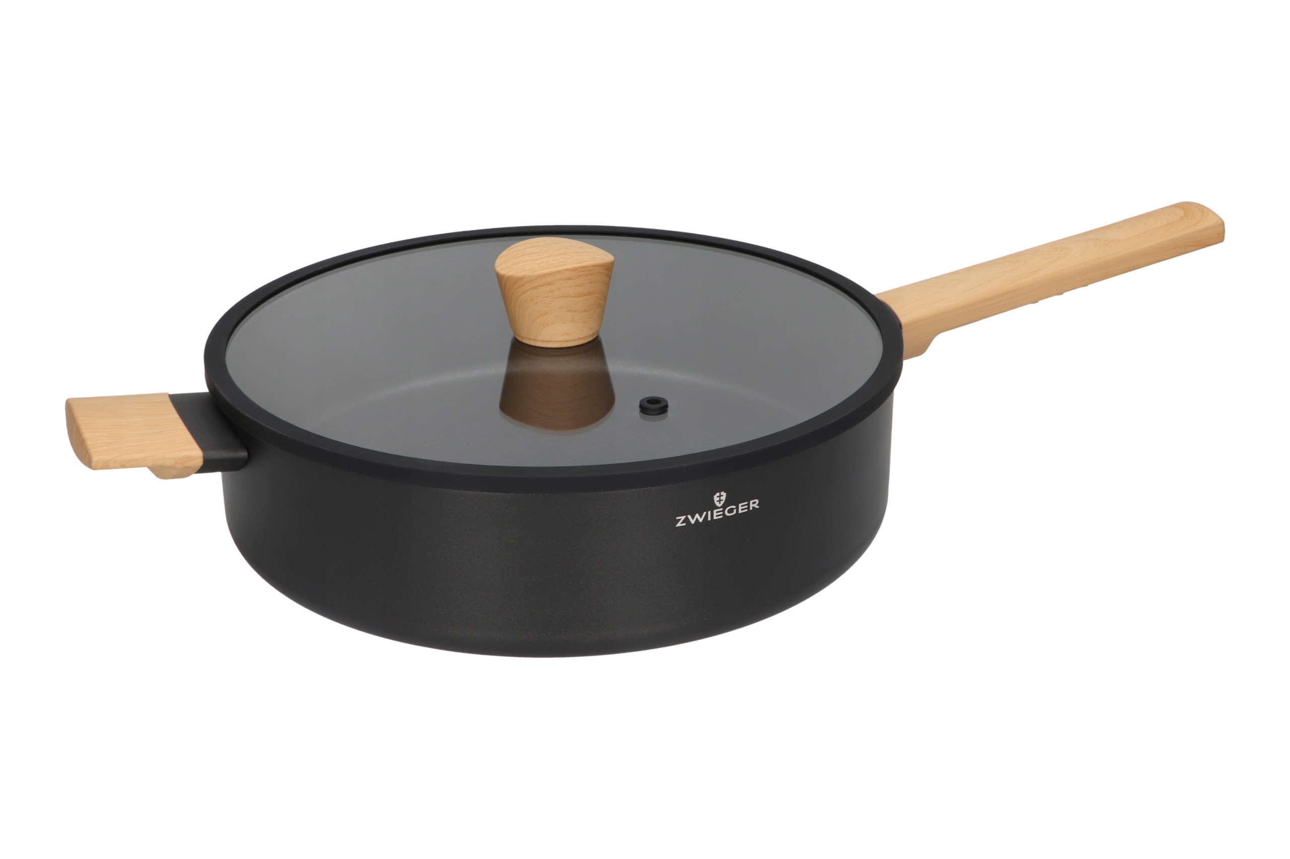 Patelnia głęboka 28 cm z pokrywką Norven Zwieger