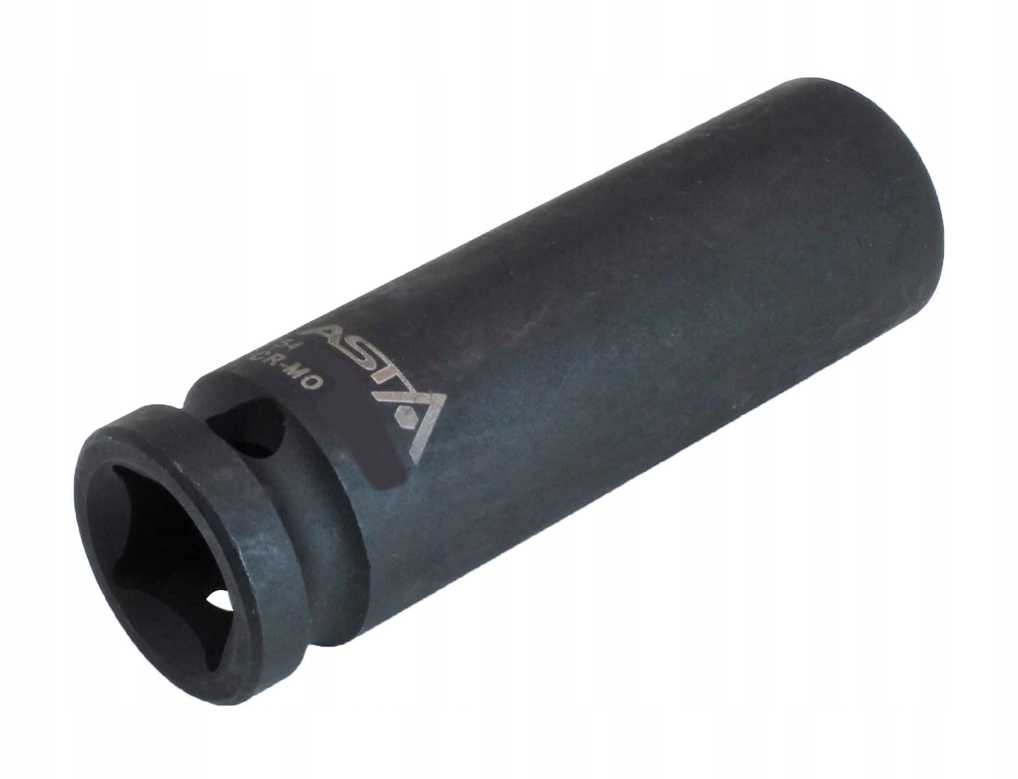 Asta Nasadka 1/2” Udar długa Klucz Nasadowy Udarowy 19 mm Cr-Mo