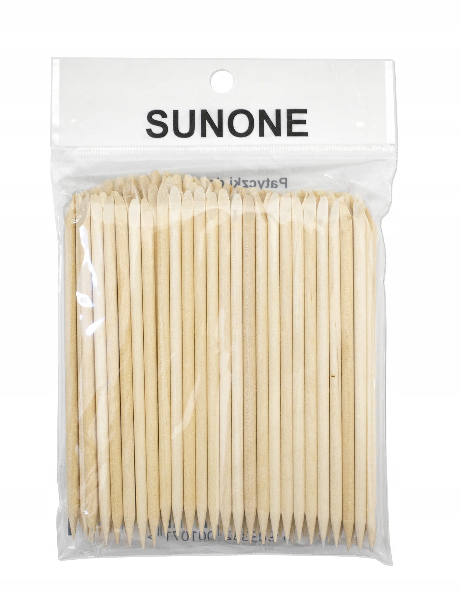 SUNONE PATYCZKI DWUSTRONNE DREWNIANE 100 SZT