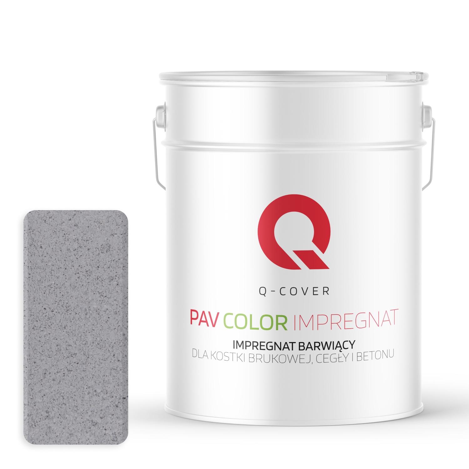 Barvící Impregnát Pro Dlažební Kostky Z Cihel Betonu, Barva Šedá 7045 10L