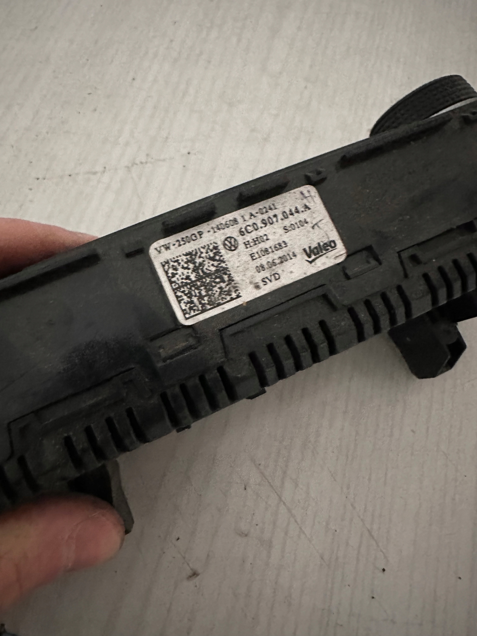 POLO 6C 6R PANEL KLIMATRONIC KLIMY 6C0907044A
