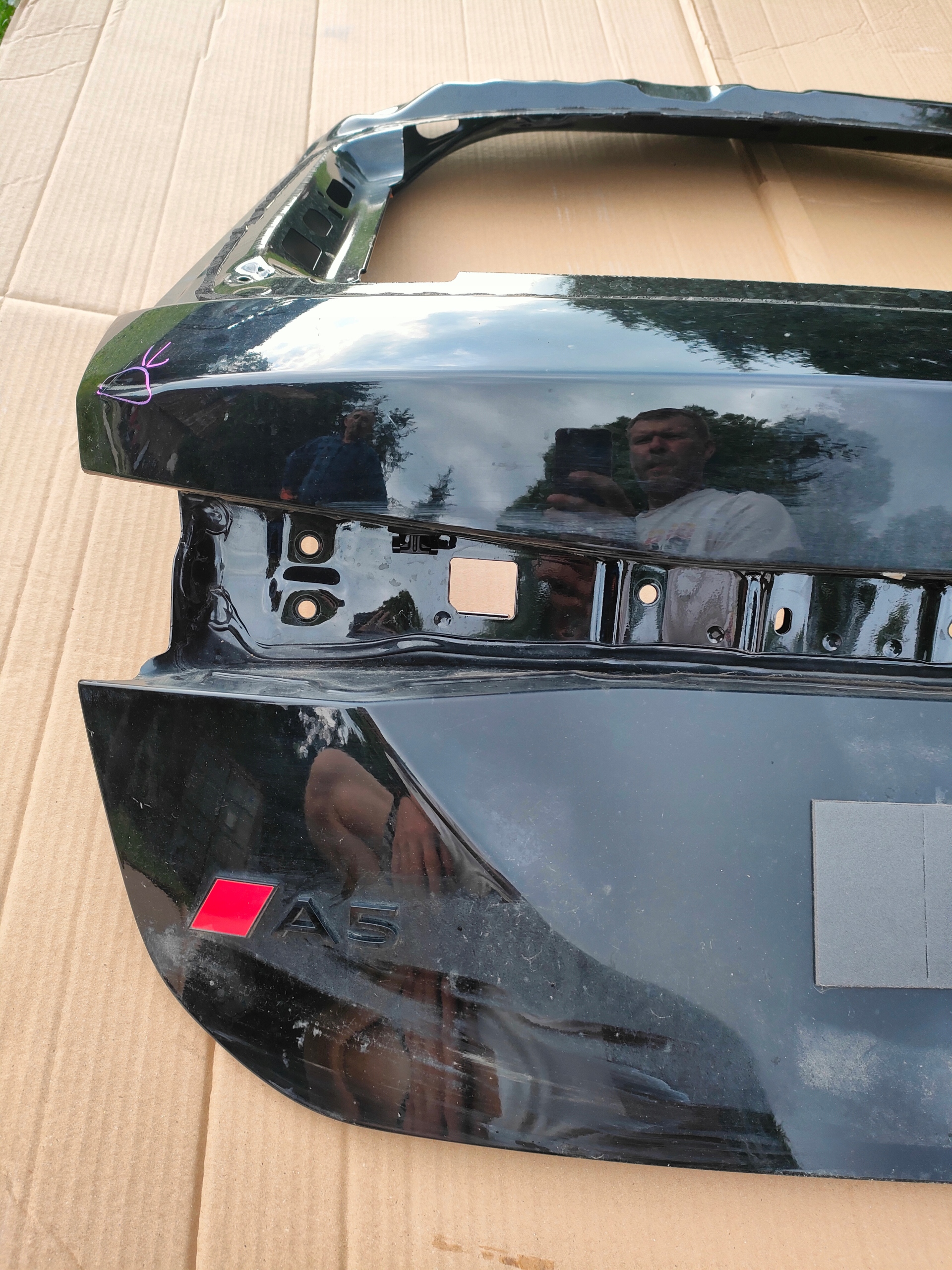 boot door rear AUDI A5 B10 A5 III B10 8B9 24- cover boot 8B9827025