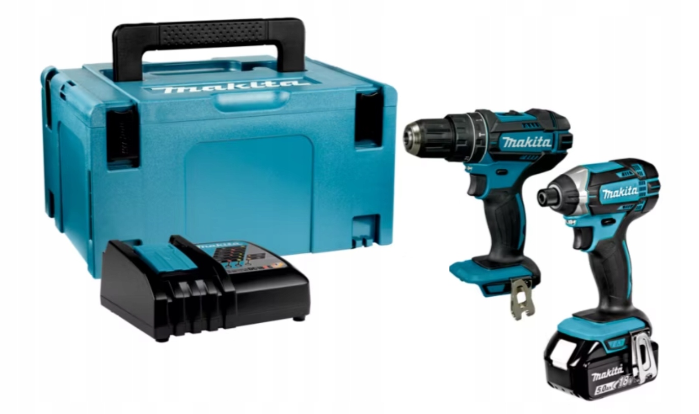 Zestaw wkrętarka zakrętarka Makita 18V 1 x 5Ah 9A