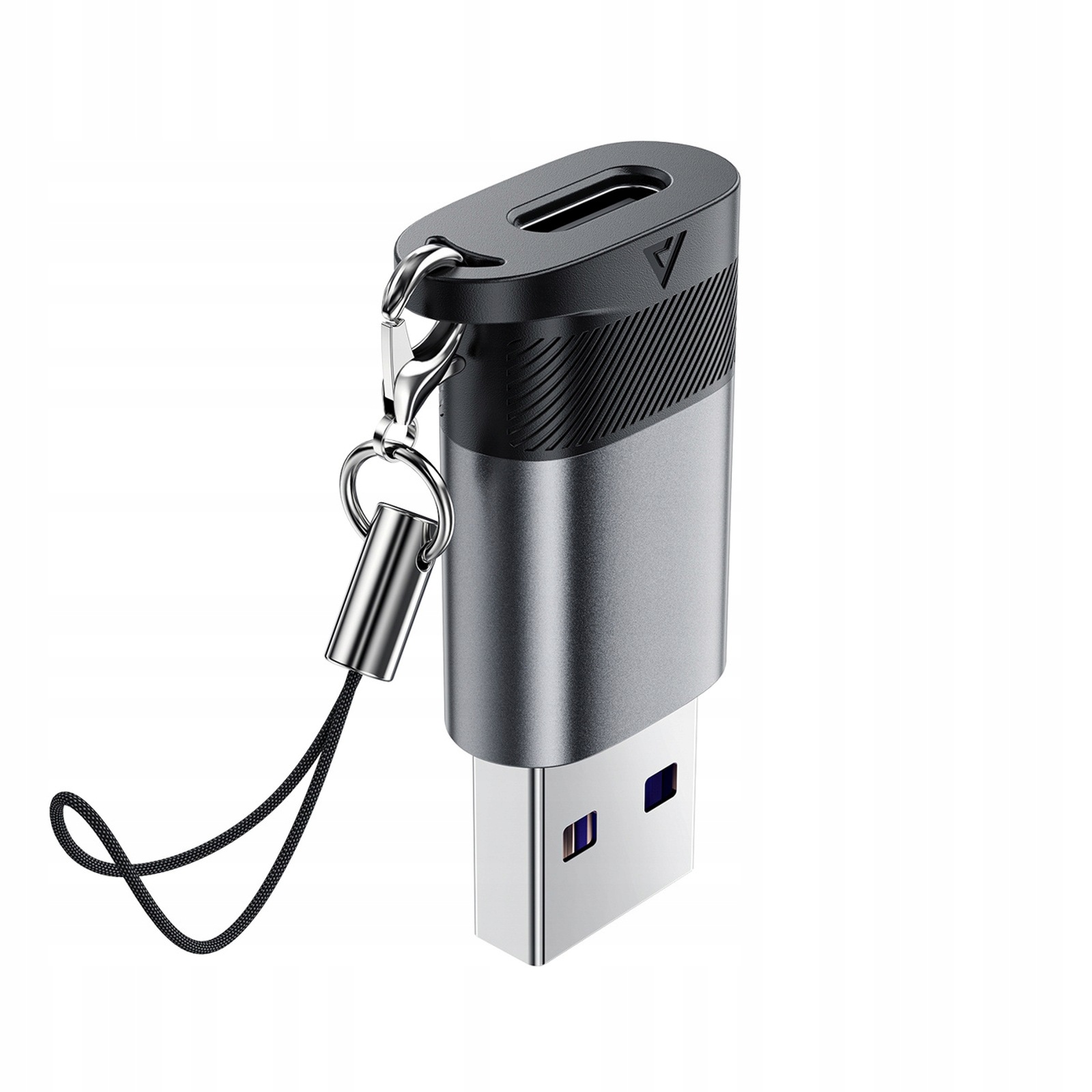 Adaptér adaptéru Usb-c – Usb-a – šedý