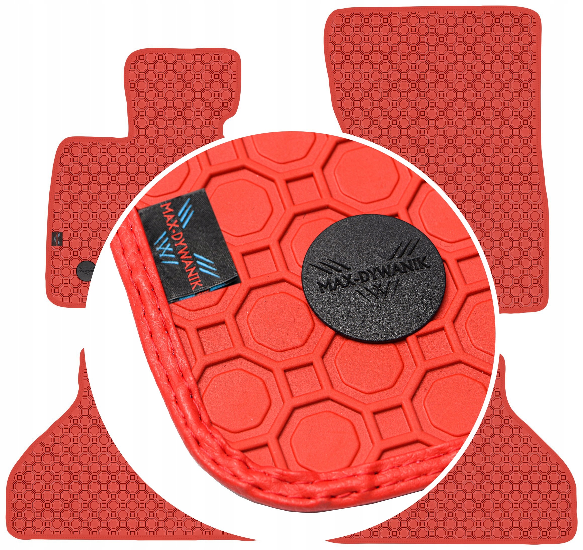 Bmw X5 E70 5os 2007-2013 Koberce Červené