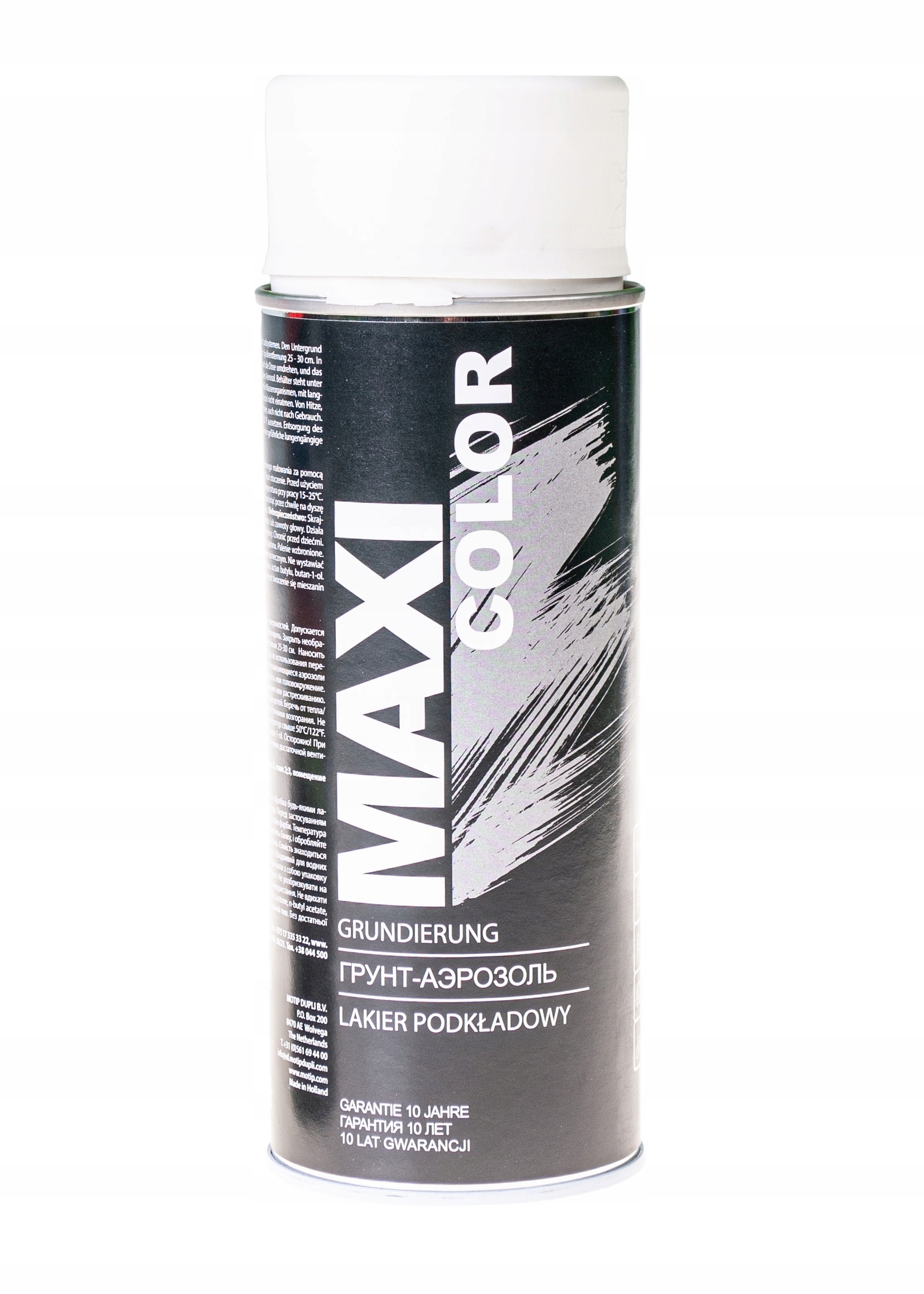 Podkład Biały Maxi Color Lakier Motip 400 ml Spray