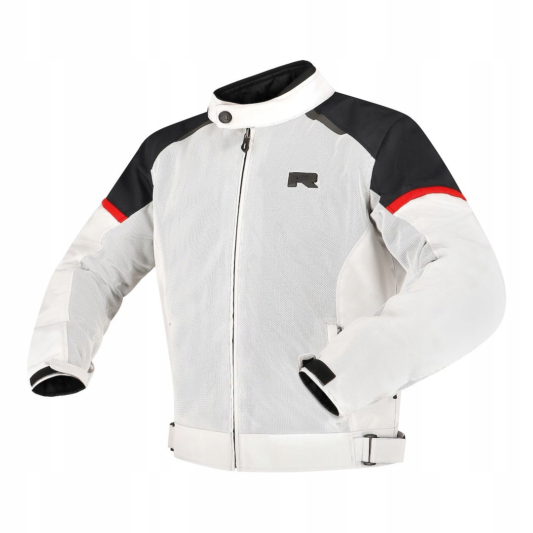 Richa Motocyklová Bunda Auyan Wp Light Grey/blue/red XL