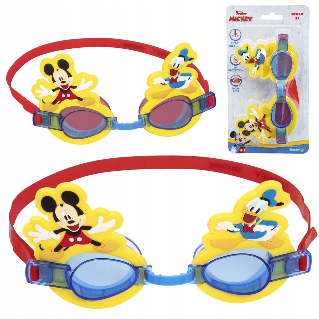 Okularki Do Pływania Dla Dzieci Mickey Bestway 9102S