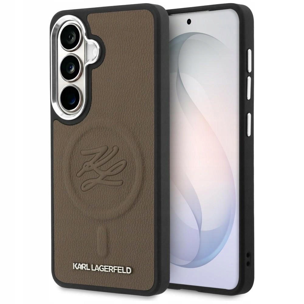 Karl Lagerfeld Embossed MagSafe pouzdro kryt obal pro Galaxy S26+ Plus