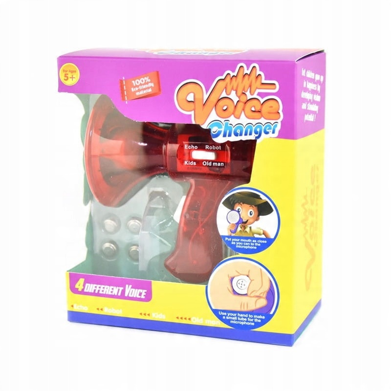 

Zmieniacz Głosu modyfikator 4-stopniowy Modulator