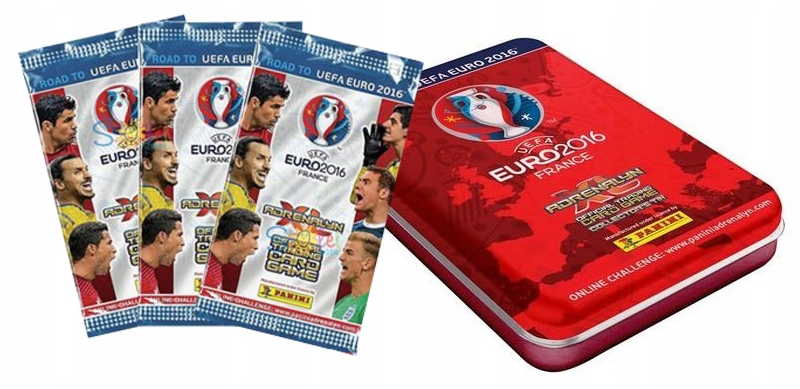 PANINI KARTY KOLEKCJONERSKIE EURO 2016 30+1 SZT.