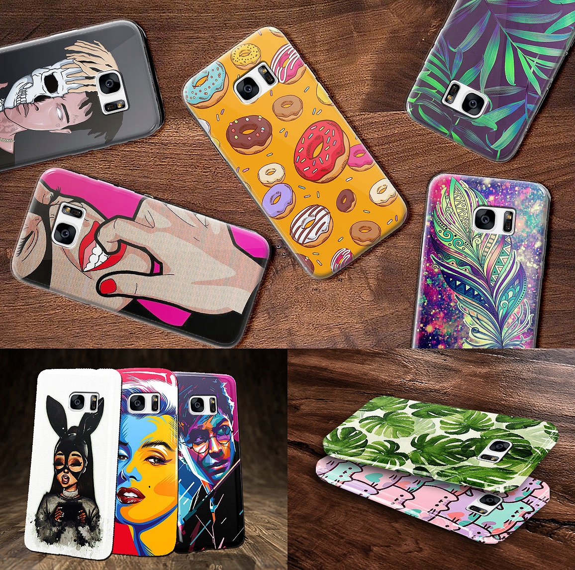 ETUI CASE OBUDOWA NA TELEFON DO SAMSUNG GALAXY S7 WZORY TOP100 JAKOŚĆ Marka Inna