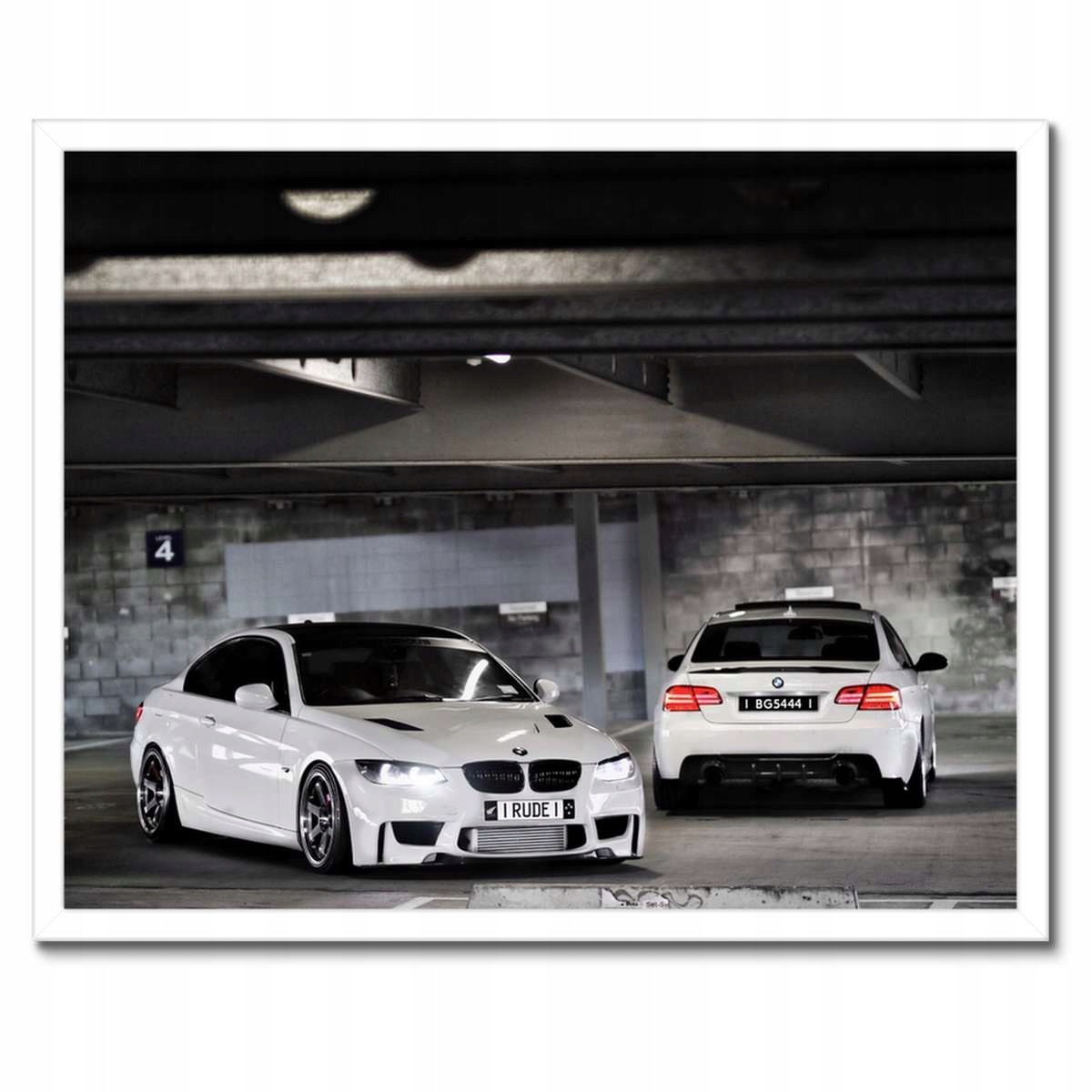 Plakáty v rámu 50x40 Automobilový Bmw sportovní