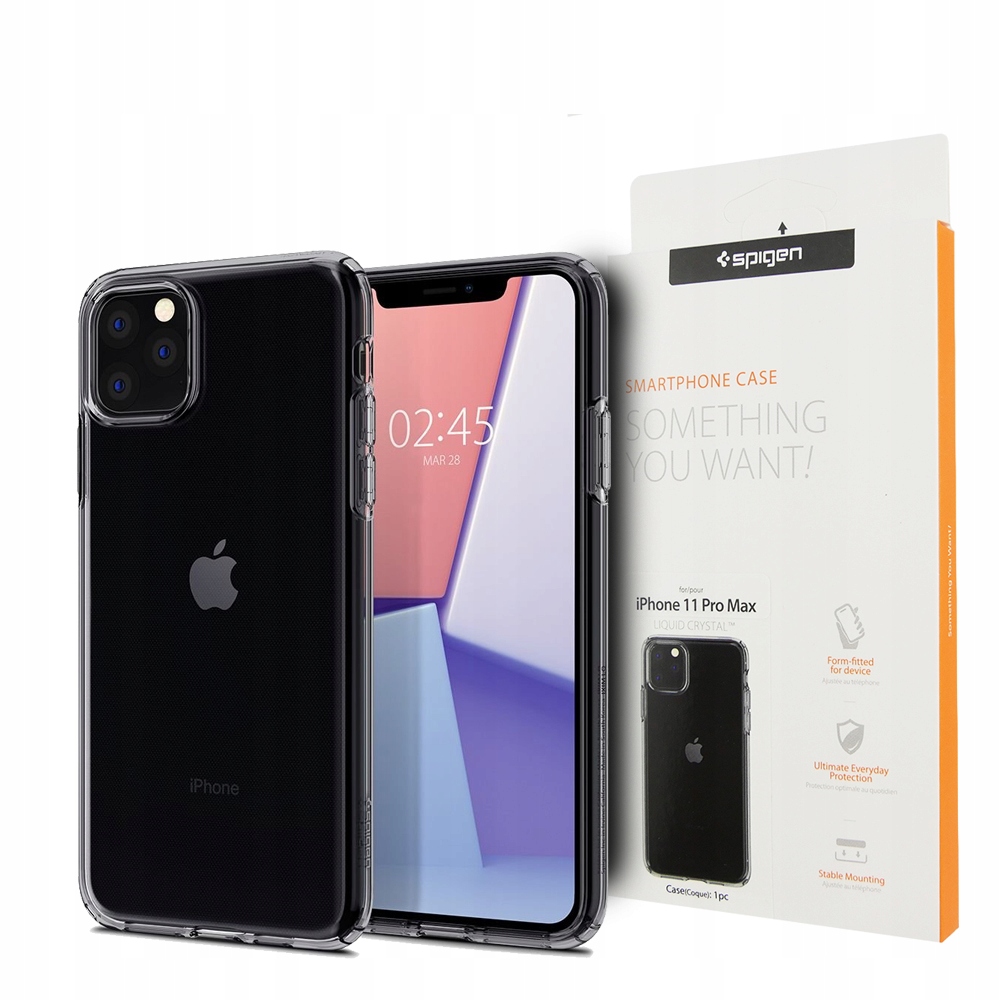 

Etui Spigen do iPhone 11 Pro Max, Liquid Crystal