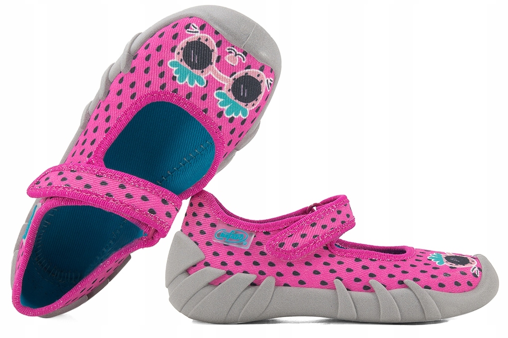 

Befado 109N250 Baleriny Tekstylne Domowe Kapcie 25