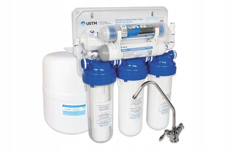 Filtr do wody ODWRÓCONA OSMOZA RO6 JONIZATOR USTM Marka UST-M