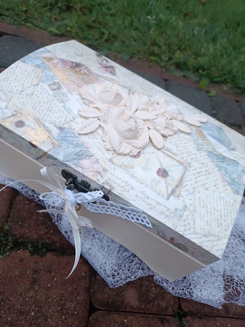 Dřevěná krabička s přáním