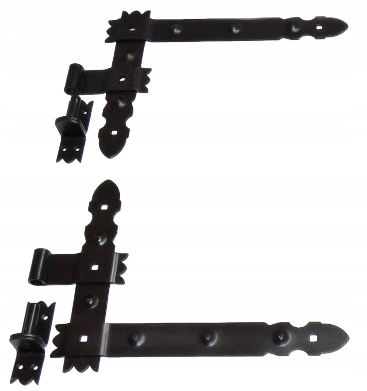 

Zawias kątowy 400 mm 4 szt drzwiowy garażowy