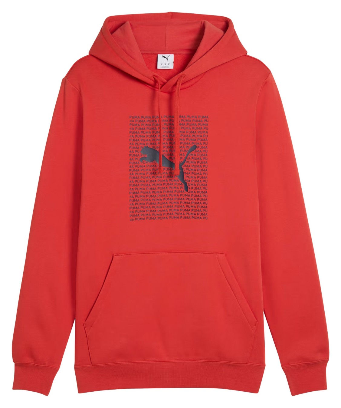 Mikina Puma Ess Logo Lab Hoodie Fl červená 684669 15 vel. S
