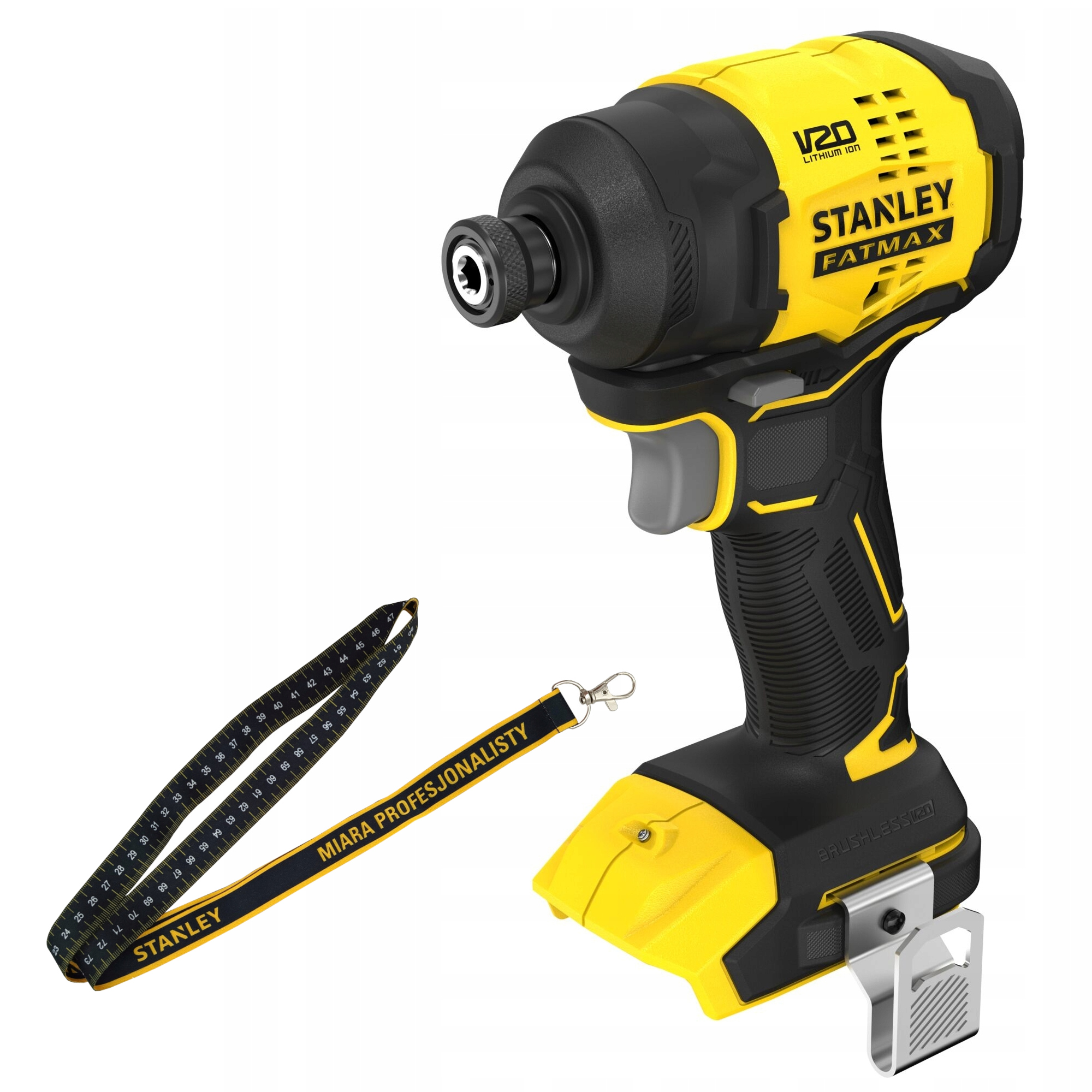 Stanley Zakrętarka udarowa bezszczotkowa 18V V20 170Nm SFMCF811B smyczka