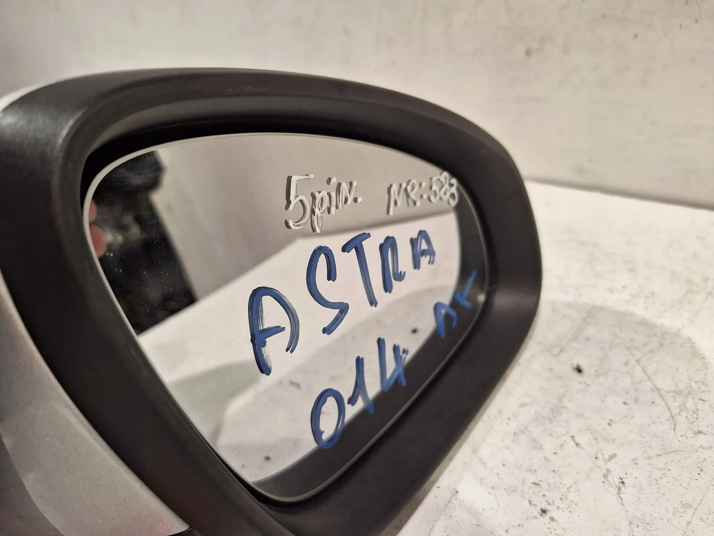 mirror exterior right Opel Astra J 09- EU 5 PIN