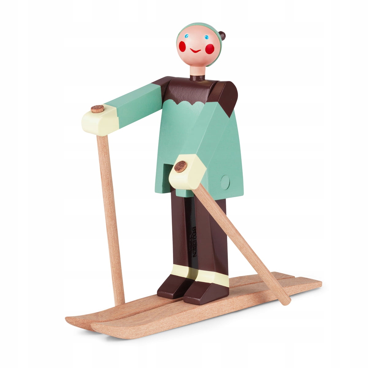 Kay Bojesen Boje Dřevěná figurka lyžaře